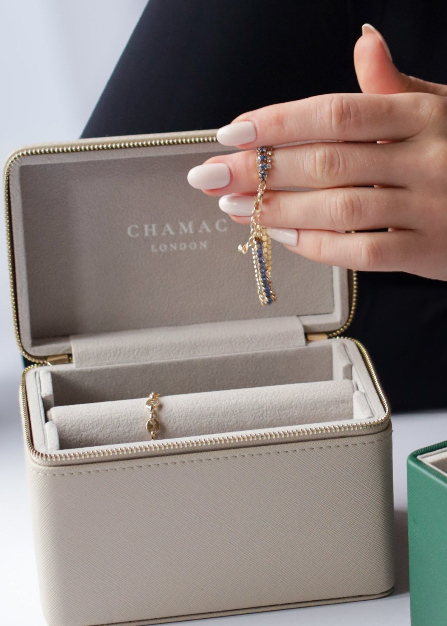 Beige Bangle Box