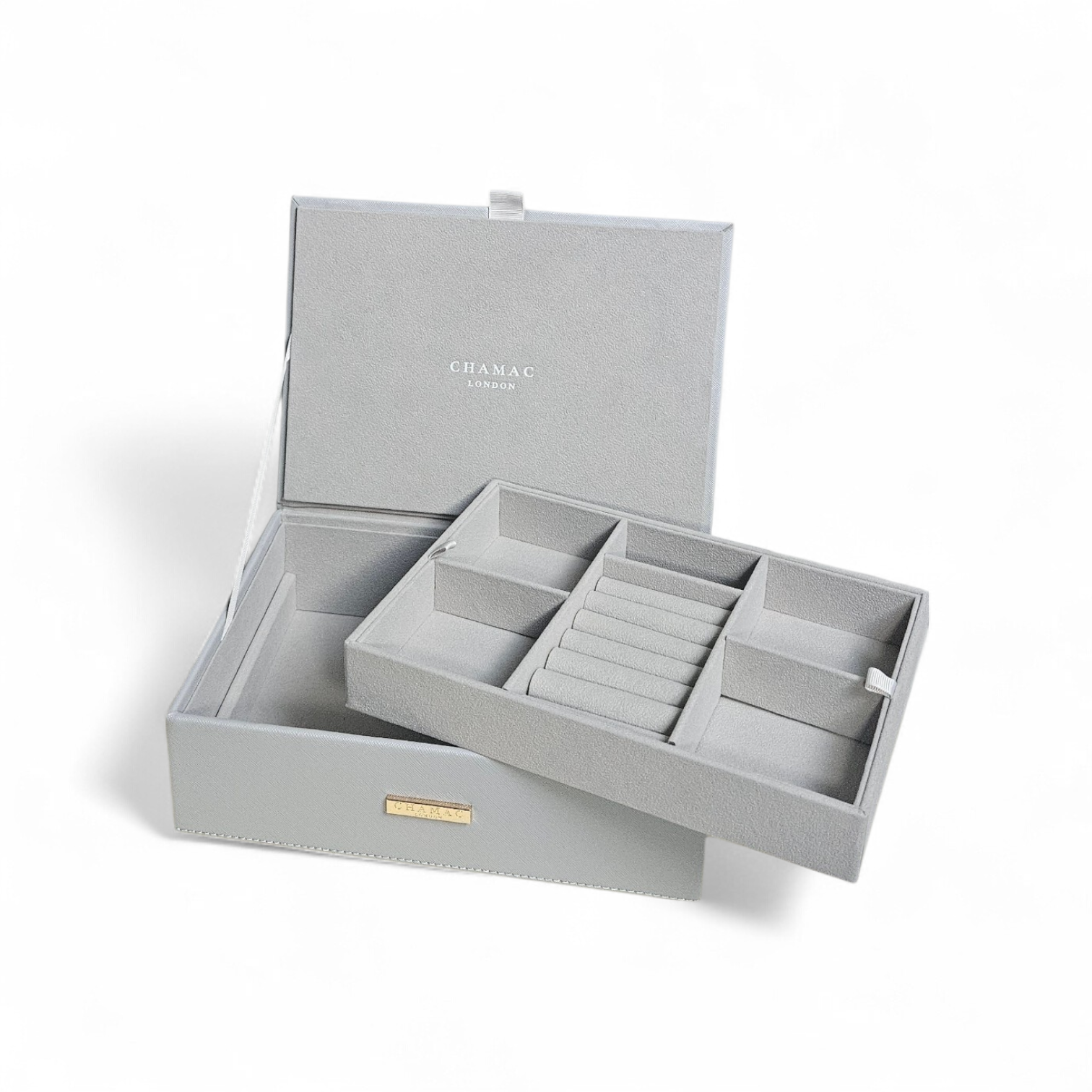Grey Jewellery Box