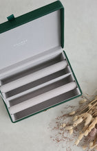 Load image into Gallery viewer, Green 2 Row Bangle Box