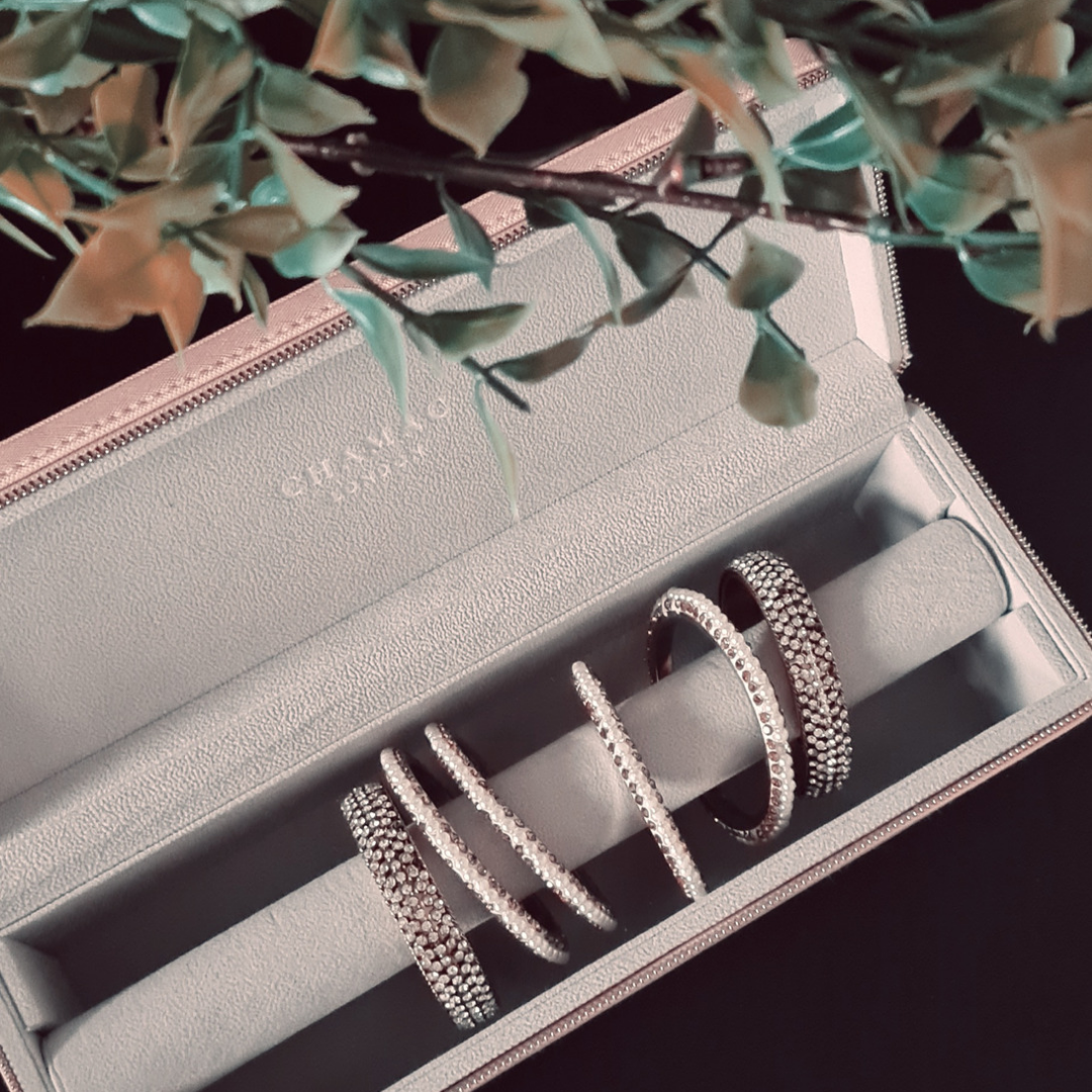 Pink Bangle Box | Luxury Bangle Storage Box